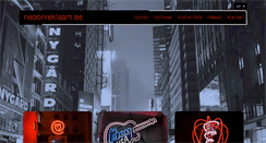 Desktop Screenshot of neoonreklaam.ee